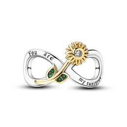 KissICON KTC887 Hot Sale 925 Silver Butterfly Chameleon Owl Sunflower Charms Fit Original Bracelet Necklace DIY Bead For Women Jewelry