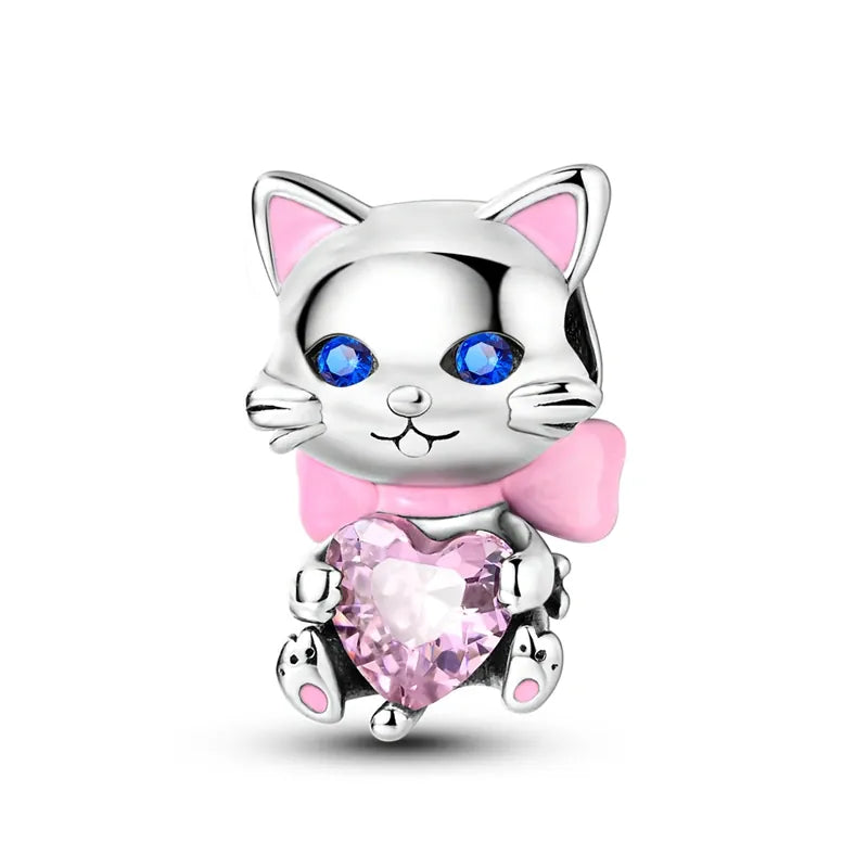 KissICON KTC925 925 Pure Summer Fruit Handbag Pendant Hanging Bead Suitable for Original Pandora Bracelet Women DIY Exquisite Gift