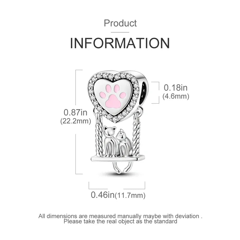 KissICON KTC986 925 Pure Summer Fruit Handbag Pendant Hanging Bead Suitable for Original Pandora Bracelet Women DIY Exquisite Gift