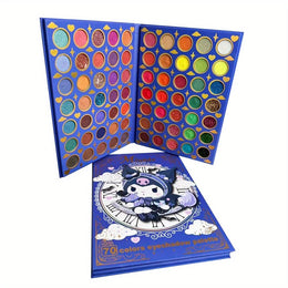 KissICON Kulomi 70 colors Eyeshadow Palette Kuromi 70 Color Mega Palette Shimmer