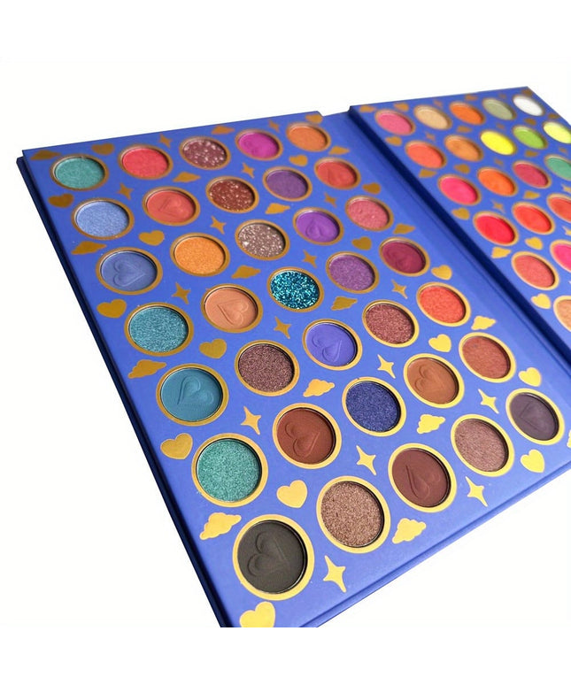 KissICON Kulomi 70 colors Eyeshadow Palette Kuromi 70 Color Mega Palette Shimmer