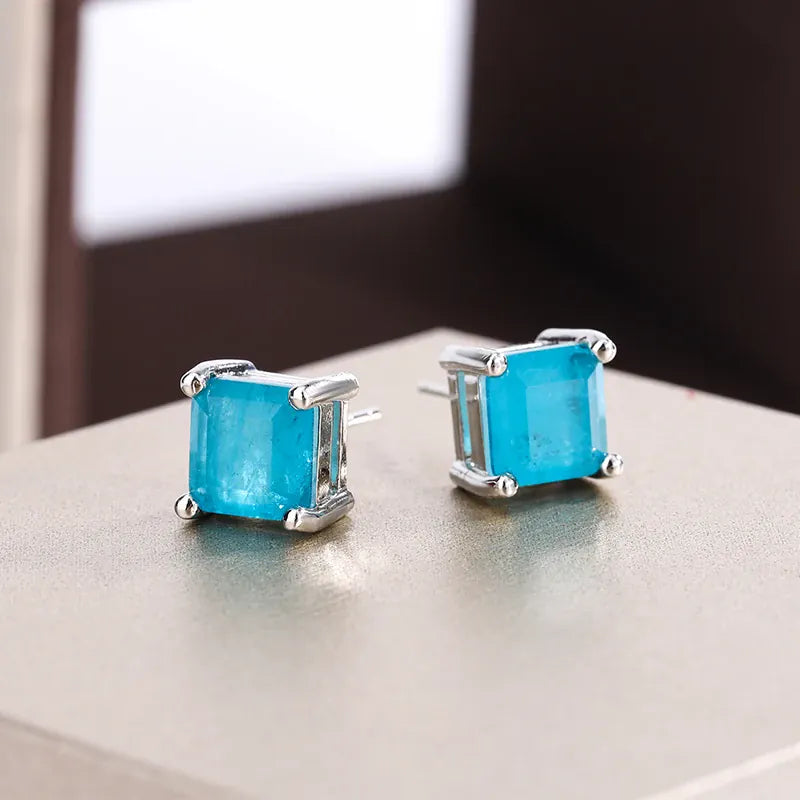 KissICON KYED0757 KissIcon 925 Silver Earrings Palamela Geometric - Elegant