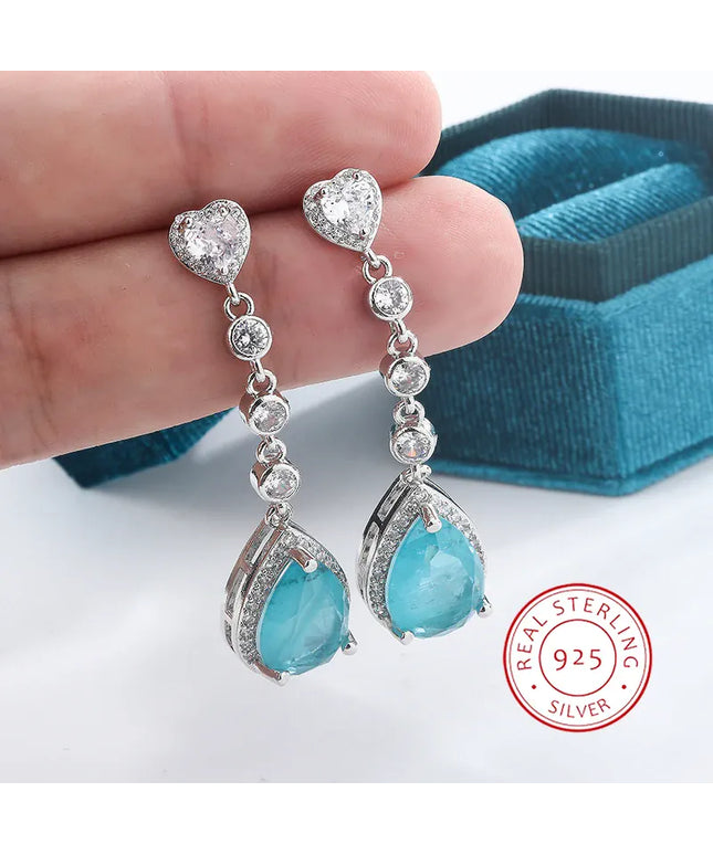 KissICON KYED0857 KissIcon 925 Silver Plated Parai Baru Tassel Earrings - Fab