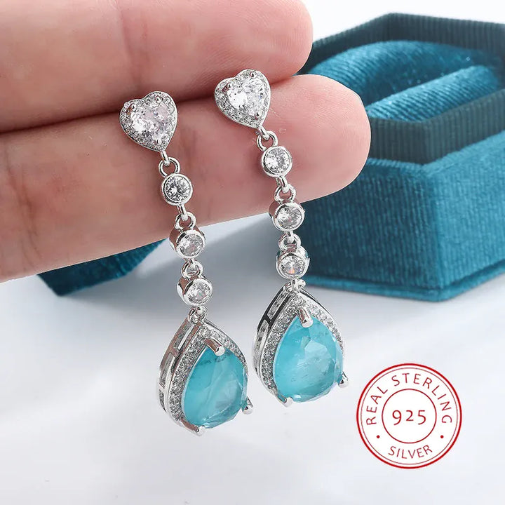 KissIcon 925 Silver Plated Parai Baru Tassel Earrings - Fab