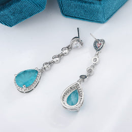 KissICON KYED0857 KissIcon 925 Silver Plated Parai Baru Tassel Earrings - Fab