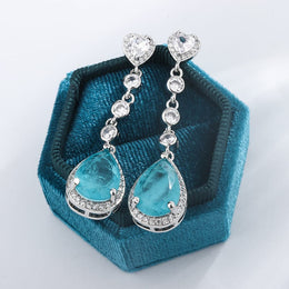 KissICON KYED0857 KissIcon 925 Silver Plated Parai Baru Tassel Earrings - Fab