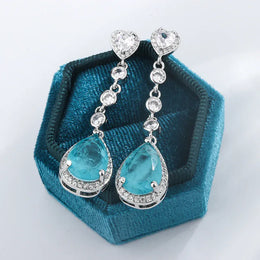 KissICON KYED0857 KissIcon 925 Silver Plated Parai Baru Tassel Earrings - Fab