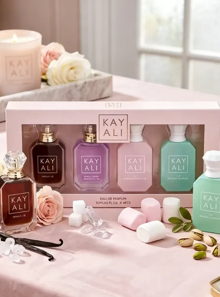 KissICON 2pcs set KYLset-3 Luxury Arabic Perfume Set for Her  30ml X4