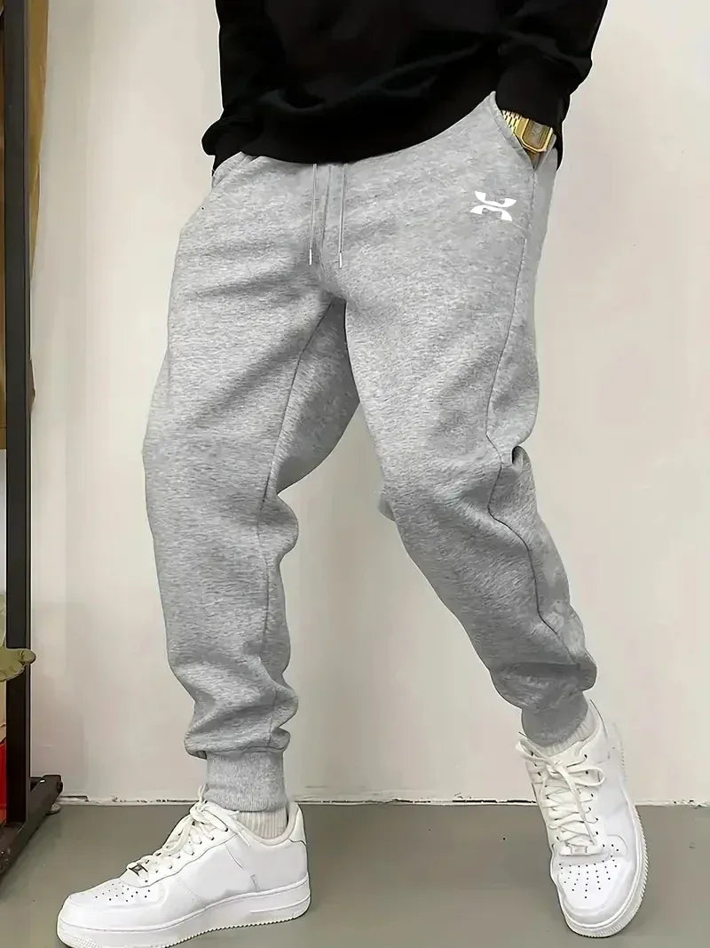 KissICON L / 6 2026 Autumn/Winter New Men's Sportswear Pants, Outdoor Thickened Jogging Pants, Fashionable Men's and Women's Casual Pants