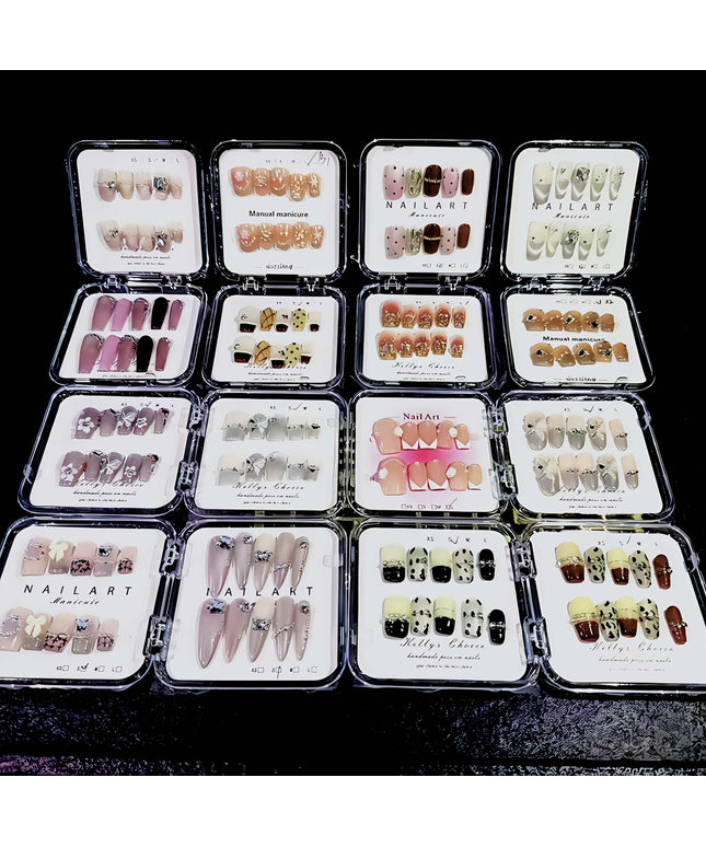 KissICON .L Lucky Gift Hand Pressed Nails Set 40Pcs -