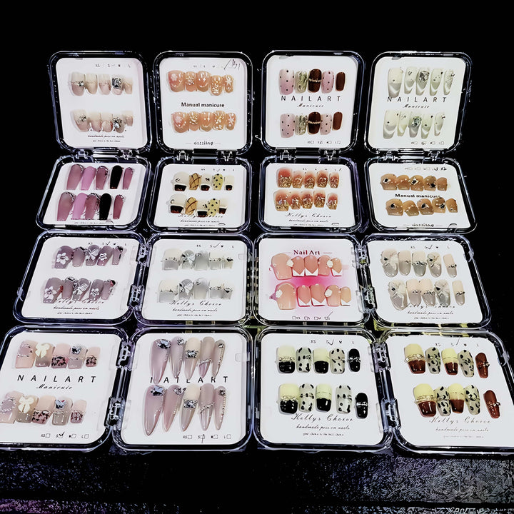 Lucky Gift Hand Pressed Nails Set 40Pcs -