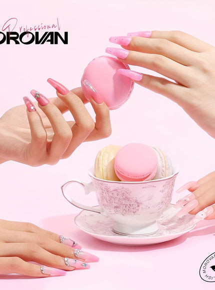 KissICON L19-A5 KissIcon Morovan Acrylic Nail Kit For Beginners -