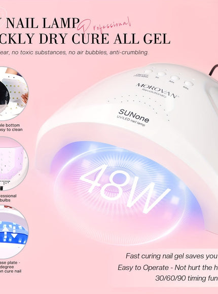 KissICON L19-A5 KissIcon Morovan Acrylic Nail Kit For Beginners -