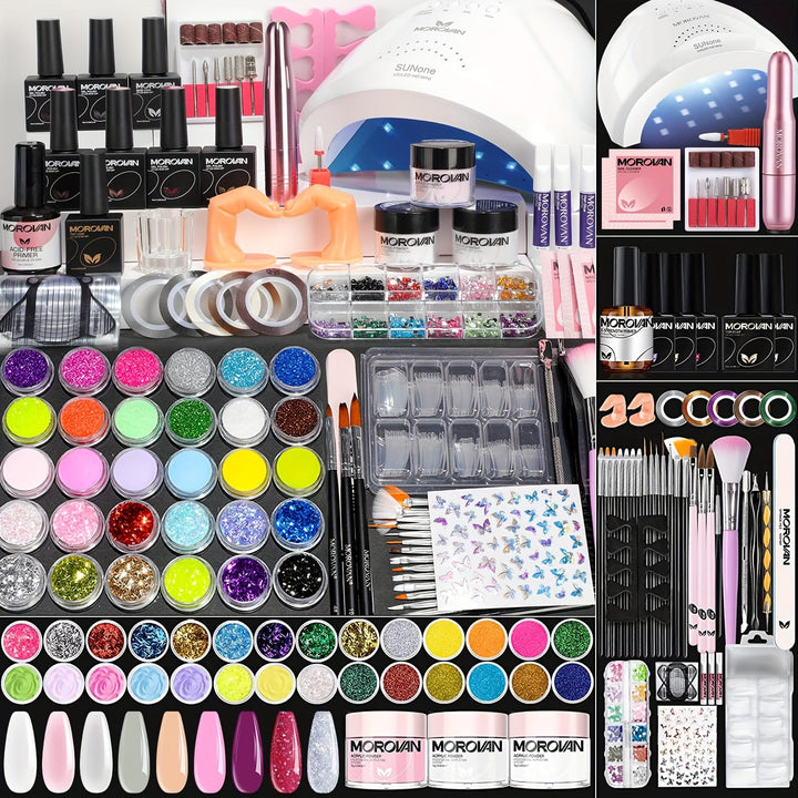 KissIcon Morovan Acrylic Nail Kit For Beginners -