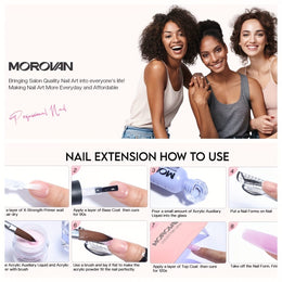 KissICON L19 KissIcon Morovan Acrylic Nail Gift Set - Beginner