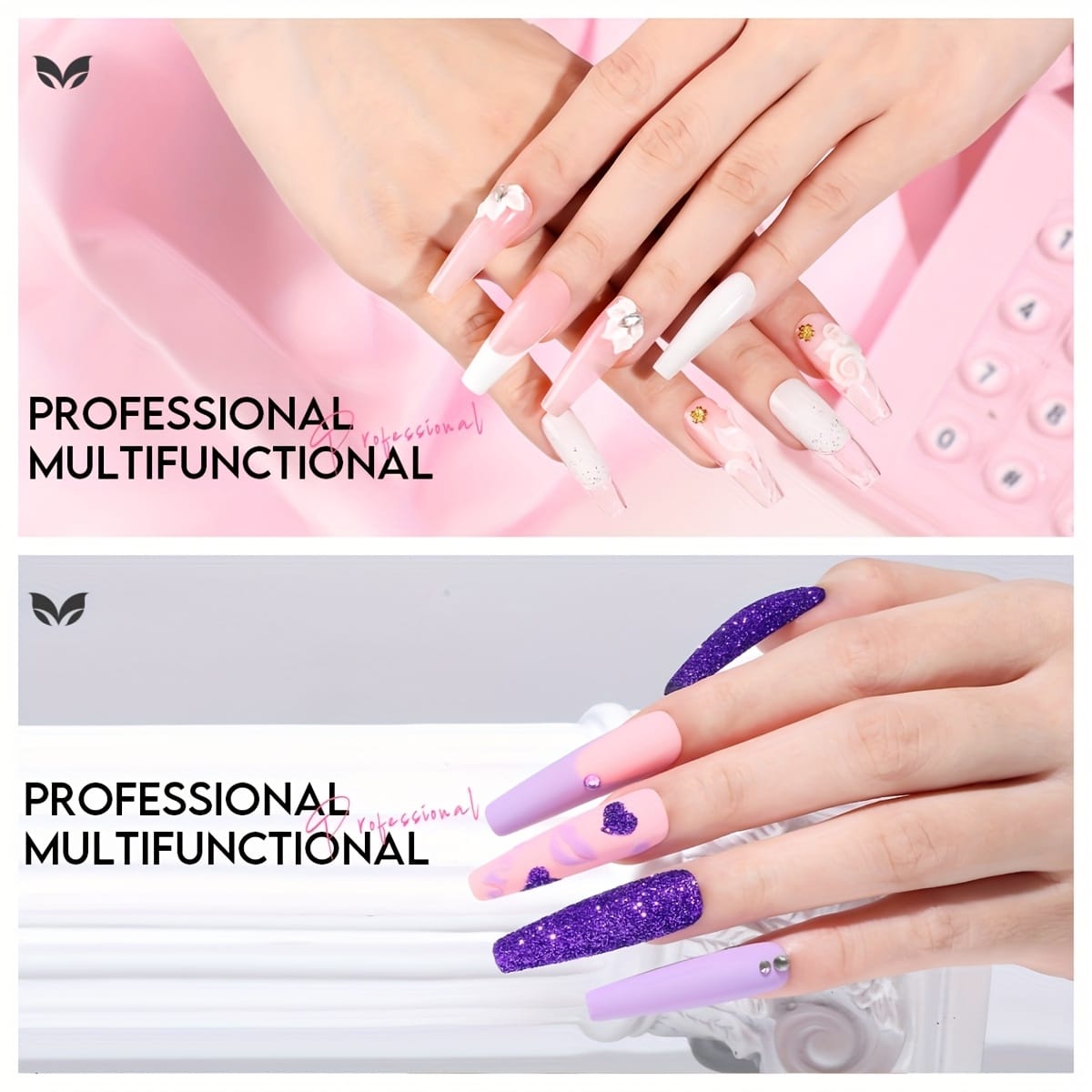 KissICON L19 KissIcon Morovan Acrylic Nail Gift Set - Beginner