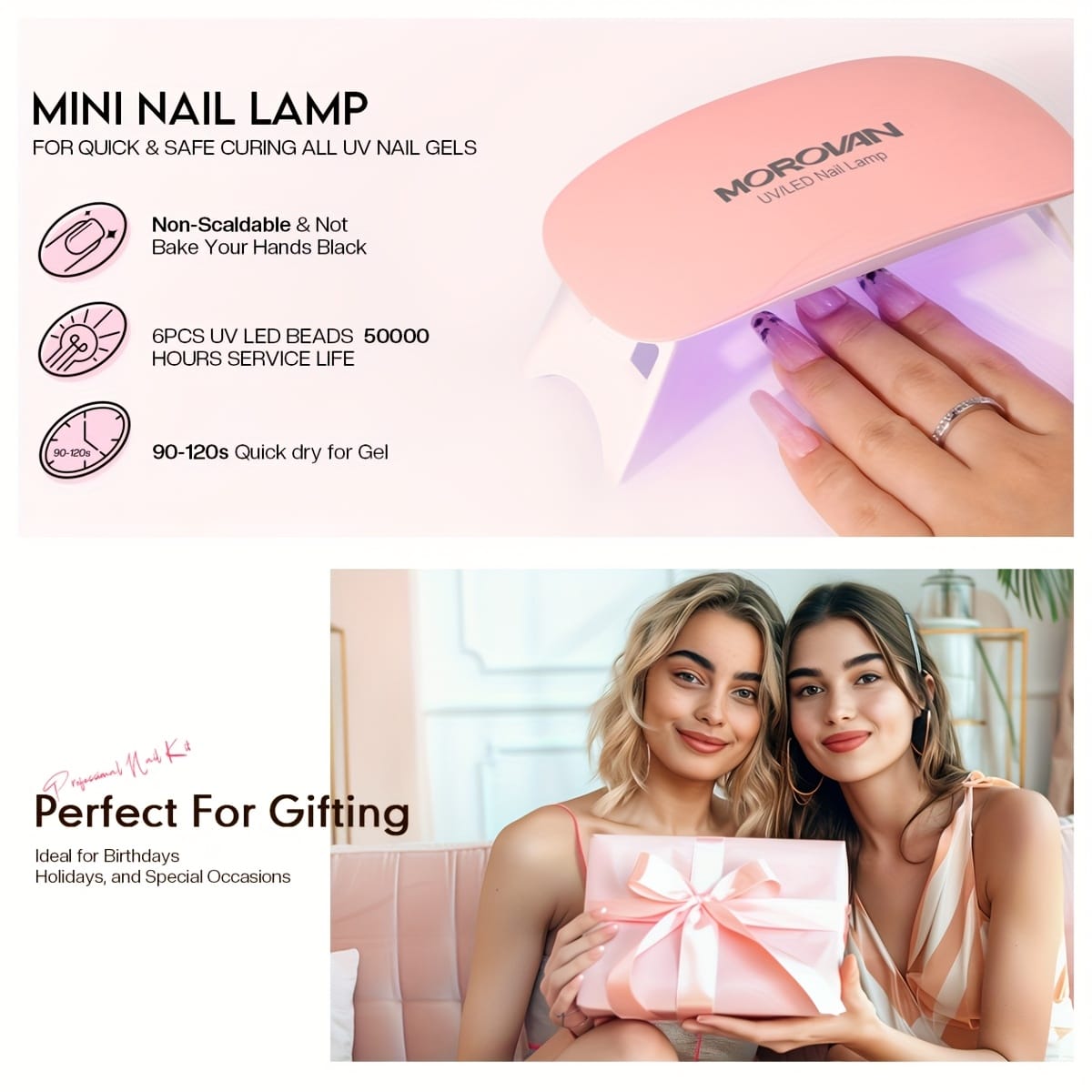 KissICON L19 KissIcon Morovan Acrylic Nail Gift Set - Beginner