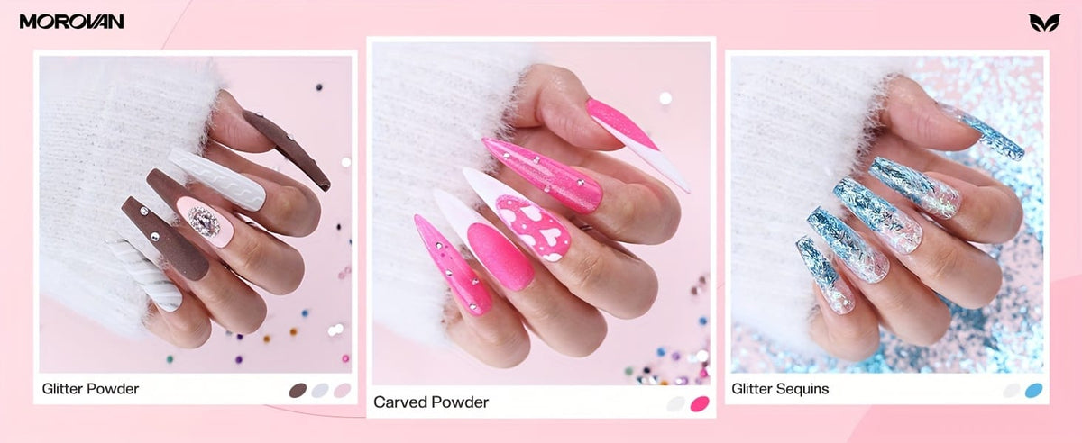 KissICON L19 KissIcon Morovan Acrylic Nail Gift Set - Beginner