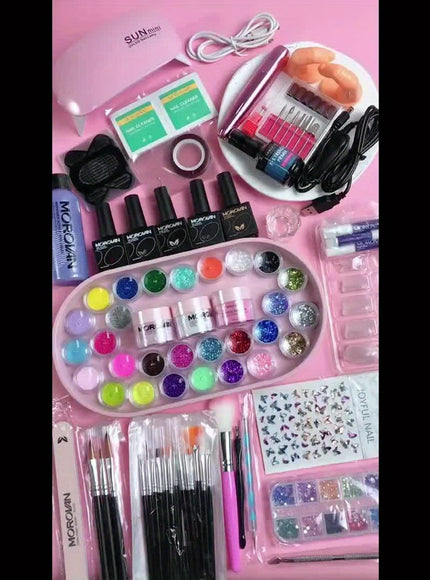 KissICON L19 KissIcon Morovan Acrylic Nail Gift Set - Beginner