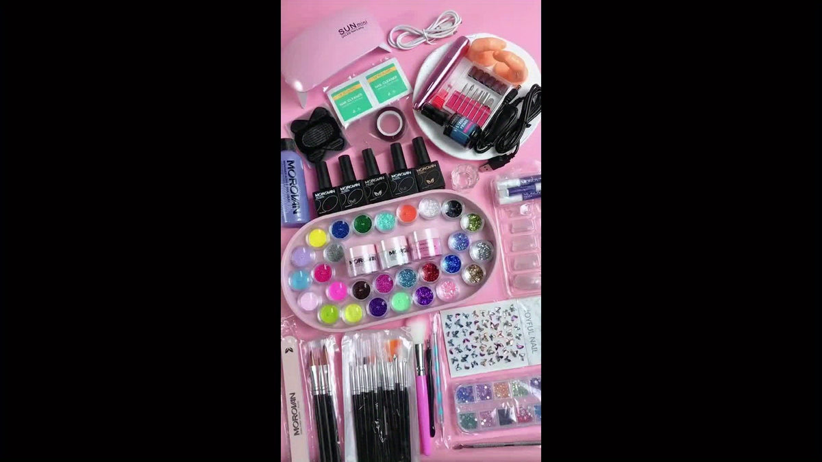 KissICON L19 KissIcon Morovan Acrylic Nail Gift Set - Beginner
