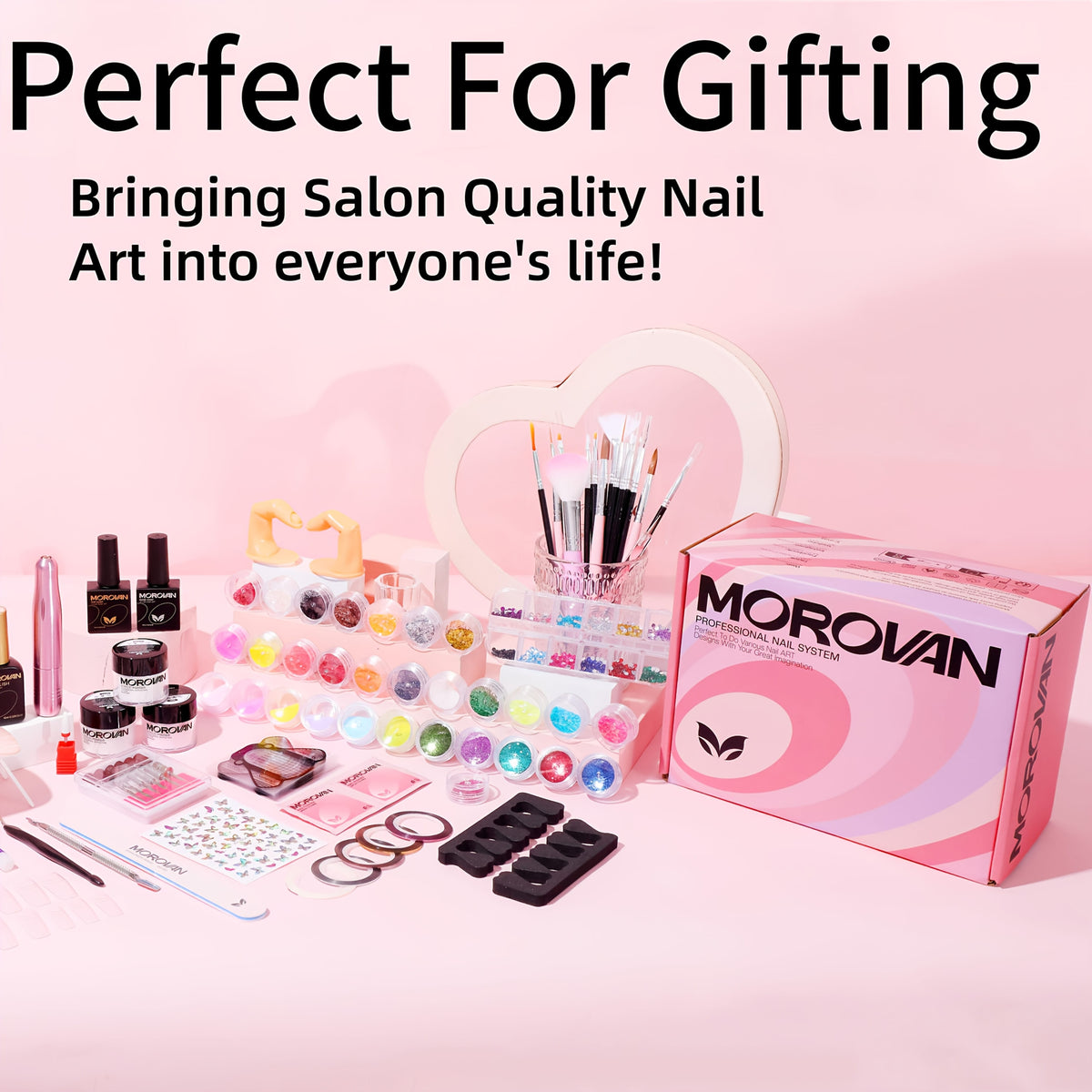 KissICON L19 KissIcon Morovan Acrylic Nail Gift Set - Beginner