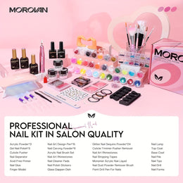 KissICON L19 KissIcon Morovan Acrylic Nail Gift Set - Beginner