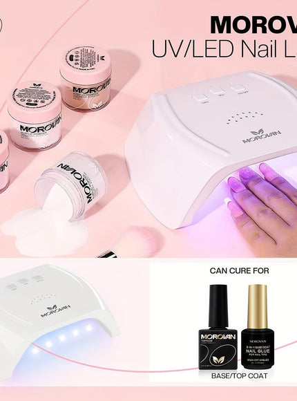 KissICON L44 💋 Morovan Acrylic Nail Kit For Beginners -