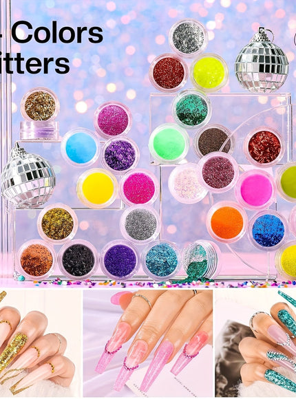 KissICON L44 💋 Morovan Acrylic Nail Kit For Beginners -