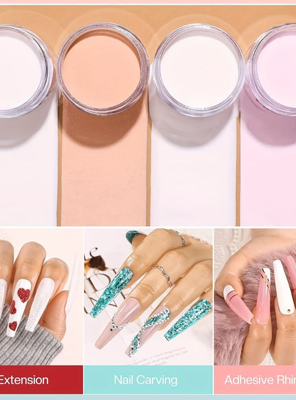 KissICON L44 💋 Morovan Acrylic Nail Kit For Beginners -