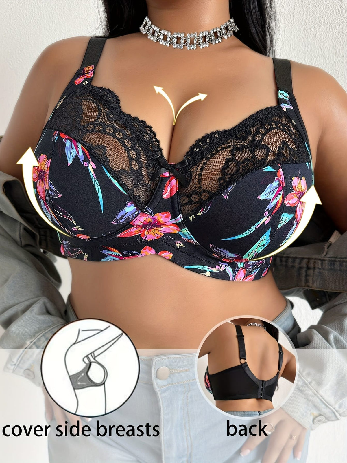 KissICON Lace Curve Pushup Bra – Lift