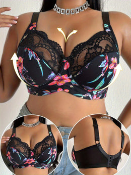 KissICON Lace Curve Pushup Bra – Lift
