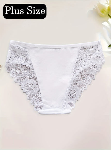 KissICON Lace Wave Pattern Underwear 5
