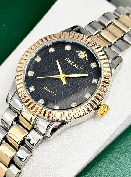 KissICON 💋 Ladies Watch Light Luxury Gold Stainless Steel