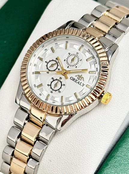 KissICON 💋 Ladies Watch Light Luxury Gold Stainless Steel