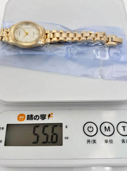 KissICON 💋 Ladies Watch Light Luxury Gold Stainless Steel