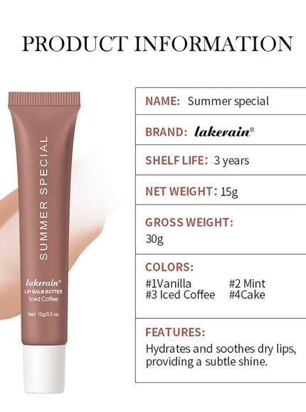 KissICON Lakerain Summer Moisturizing Lip Balm Daily Hydration