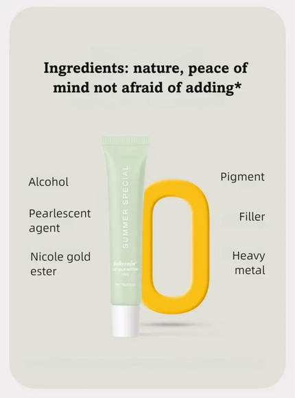 KissICON Lakerain Summer Moisturizing Lip Balm Daily Hydration