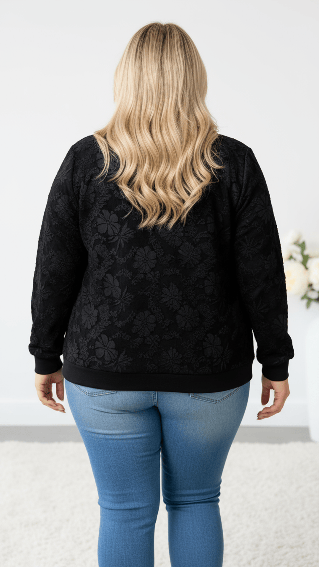 jkthpu-45 Large Size Baseball Zipper Jacket Targeted Fit