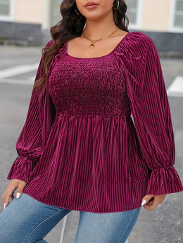 jkthpu-45 Large Size Women's Tops