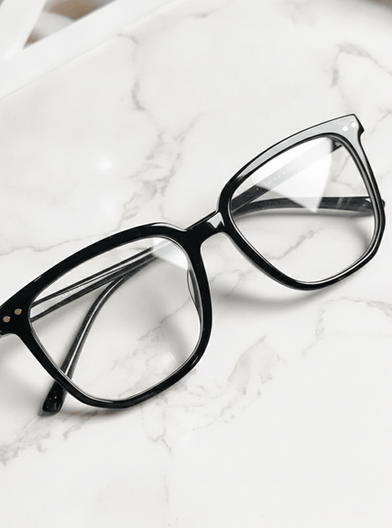 KissICON Large Square Frame Anti-Blue Light Glasses Fashion Retro Men Women Computer Goggles Reading Eyeglasses Optical Spectacle Eyewear