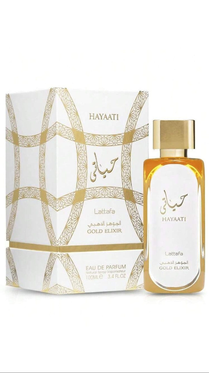 Lattafa Hayaati Gold Elixir Unisex EDP 100Ml Fragrance