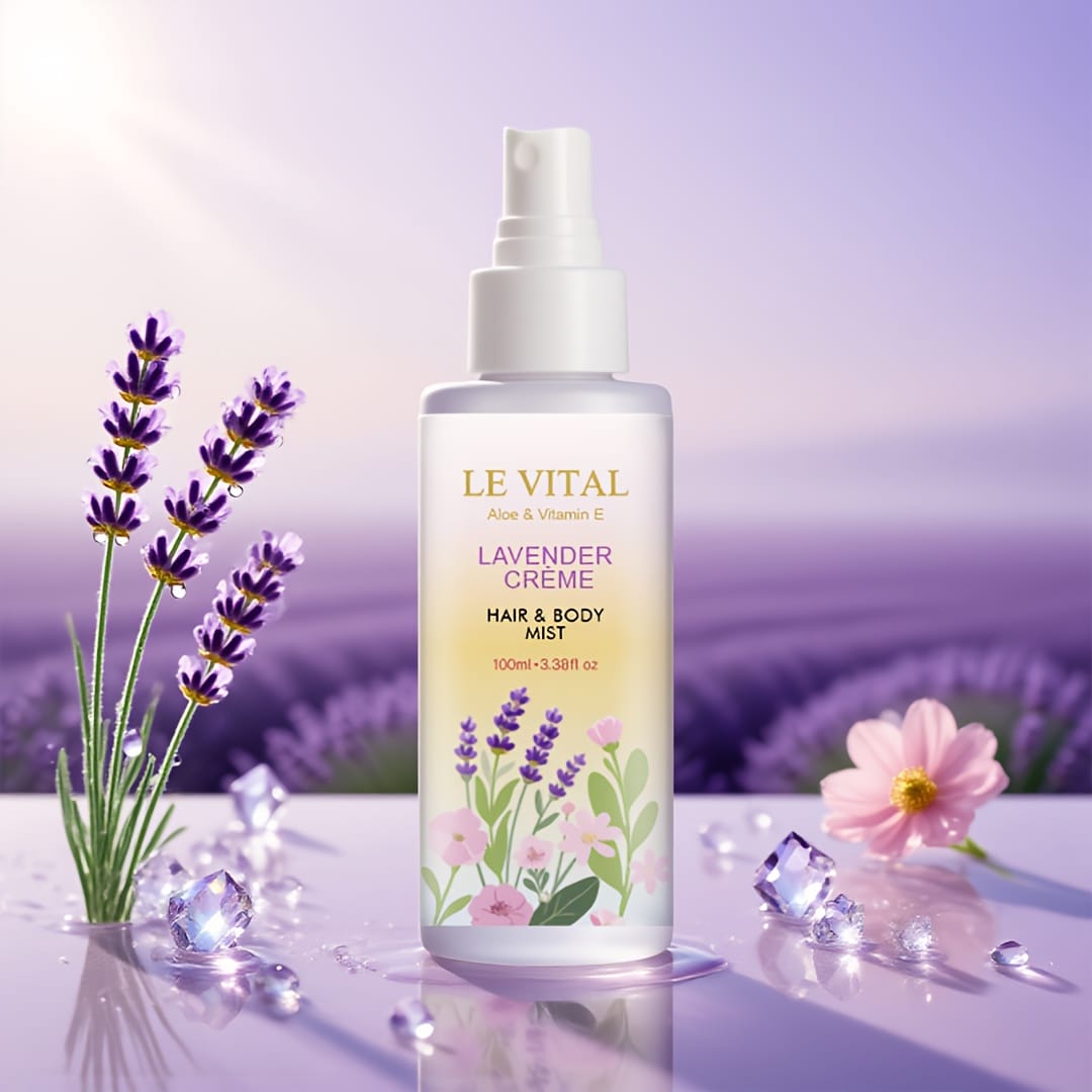 KissICON Lavender Le Vital Floral Mist Hair Body