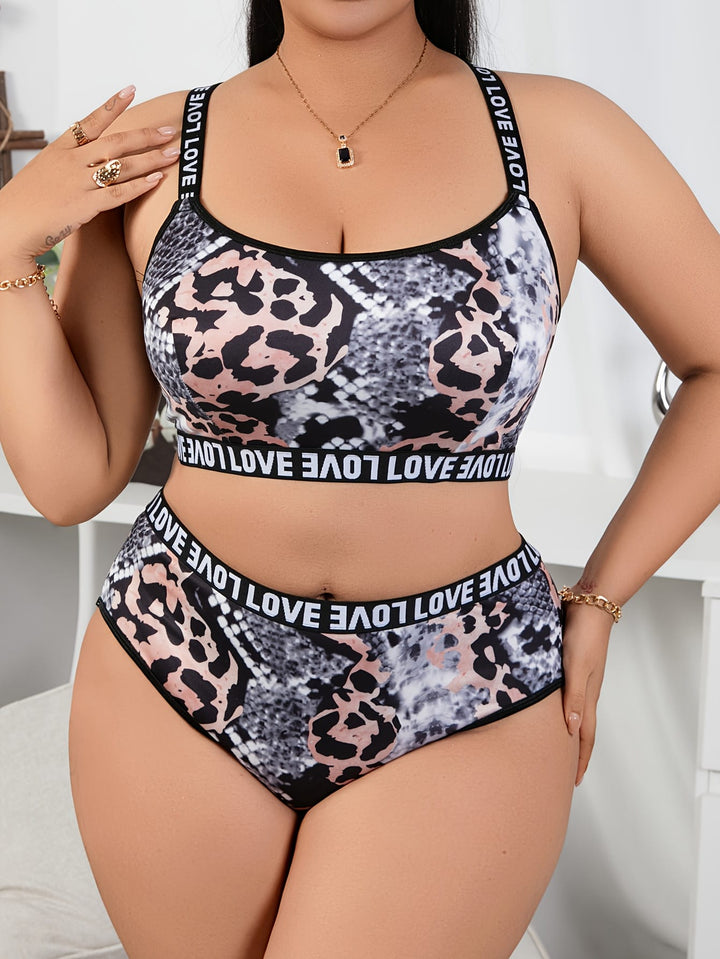 Leopard Print Backless Bra – Evenings