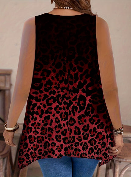 KissICON [Leopard Print | Elegant] Elegant Plus Size Leopard