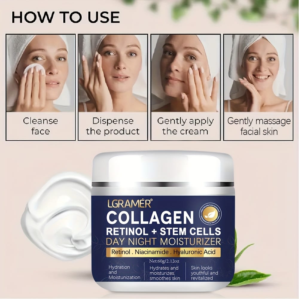 KissICON LGRAMER Retinol Cream Lightweight Hydration For Beige Skin