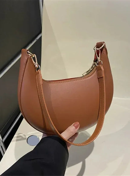 KissICON light brown Beisebol Elegante Em Forma Lua Alta