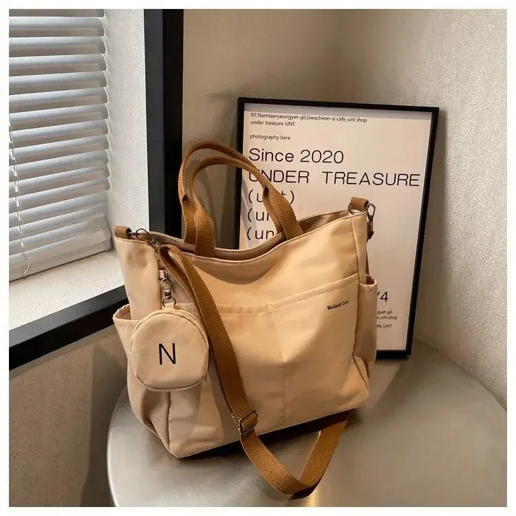 KissICON light brown Mensageiro Prova D Gua Nylon Para