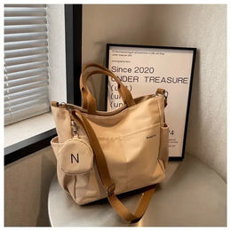 KissICON light brown Mensageiro Prova D Gua Nylon Para