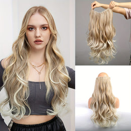 KissICON Light Brown To Beige / 22inch 22 Inch 4 Clip Hair Extensions