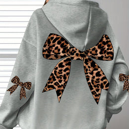 jkthpu-45 Light Grey / UK 16 Plus Size Butterfly Print Oversized Hooded Pullover Sweatshirt – Black & Grey